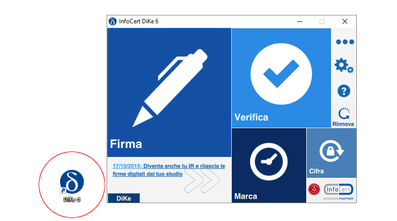 Dike - il falso aggiornamento critico