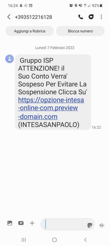 Intesa SanPaolo