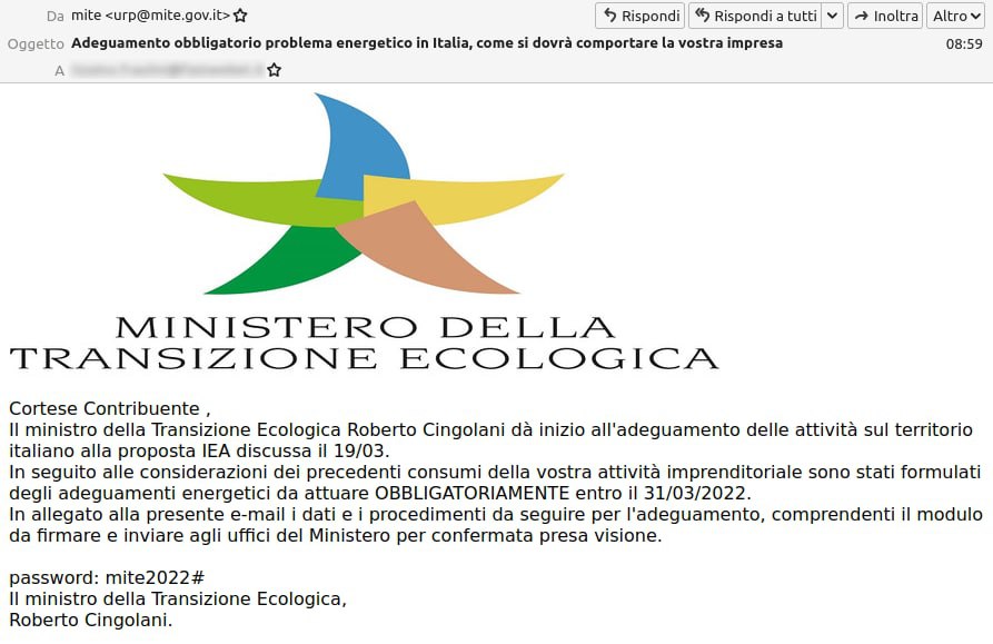 Ministero della transizione ecologica